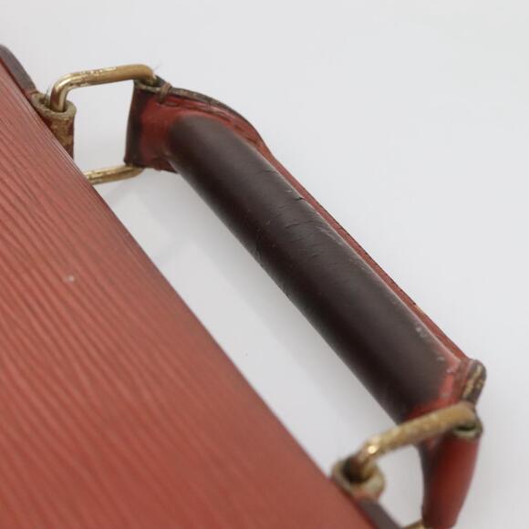 LOUIS VUITTON Epi Serviette Conseiller Briefcase Brown M54423 - Picture 8 of 12